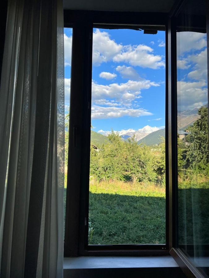 Monte Bianco Bed & Breakfast Mestia Exterior foto